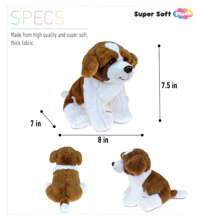 St. Bernard Dog - Super Soft Plush - Image 3