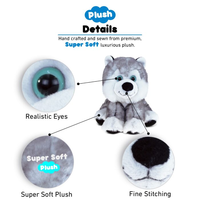 Floppy Husky - Super Soft Plush - Image 2