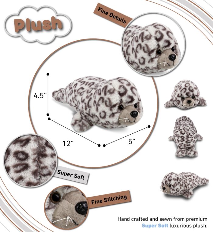 Seal 12" - Super-Soft Plush - Image 3