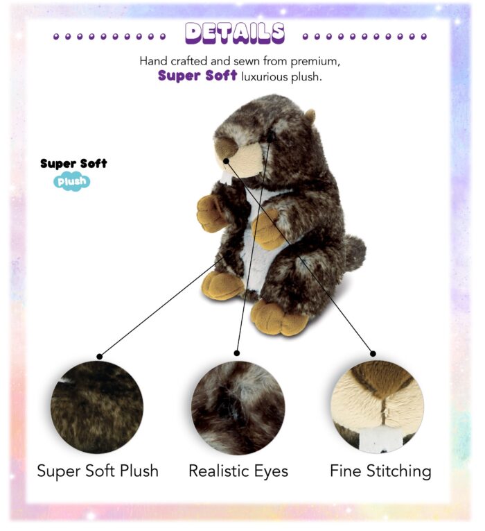 Standing Marmot - Super Soft Plush - Image 2