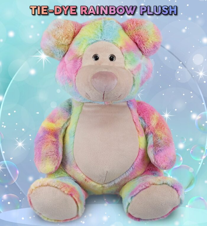 Rainbow Bear Xl 17" - Super-Soft Plush - Image 2
