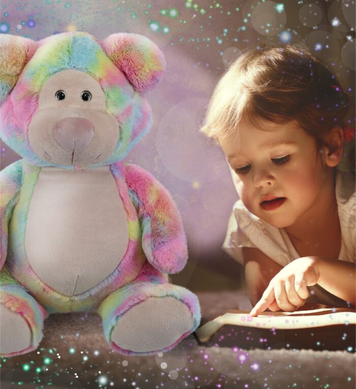 Rainbow Bear Xl 17" - Super-Soft Plush - Image 6