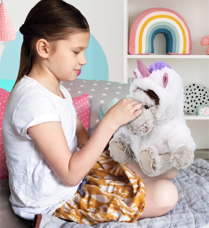 Moose - Unicorn Super Soft Plush With Clothes - Image 7