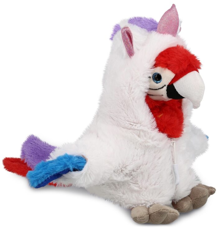 Red Parrot - Unicorn Super Soft Plush