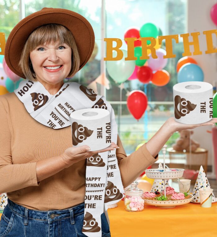 PRINTED TP - HAPPY BIRTHDAY - YOU'RE THE SHIT - Image 7