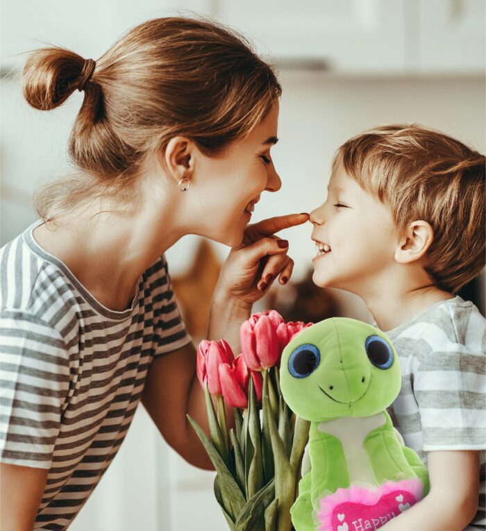 Large Green Sea Turtle – Sparkle Eyes Mother's Day Plush - Image 5