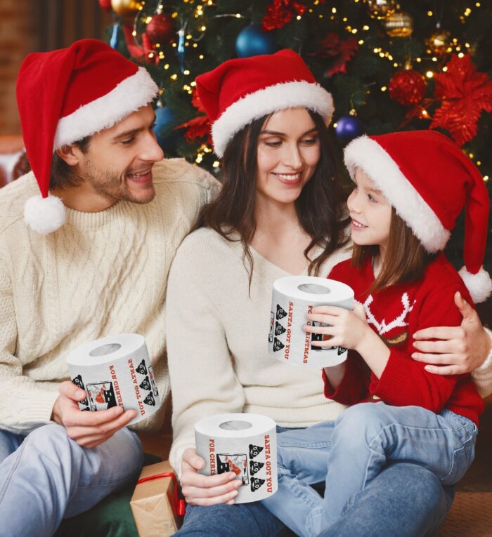Santa Got You Poop For Christmas - Printed Tp - Image 7