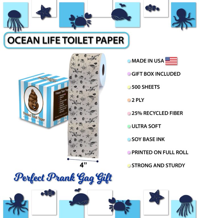 Ocean Life Pattern - Printed Tp - Image 3
