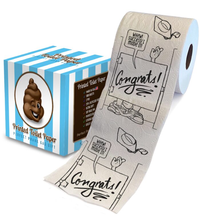 Congrats! Whew! Success! I Made It! - Printed Tp