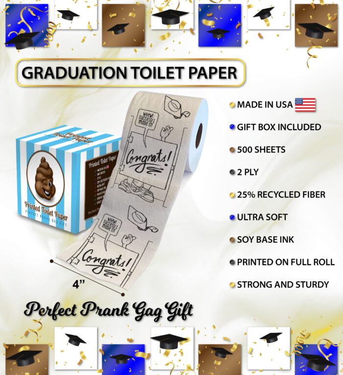 Congrats! Whew! Success! I Made It! - Printed Tp - Image 3