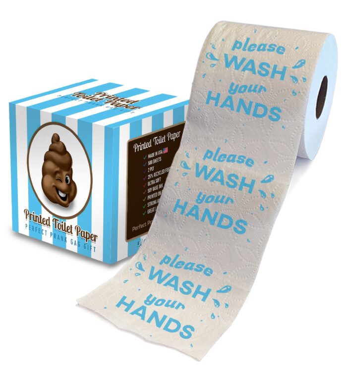Please Wash Your Hands - Printed Tp