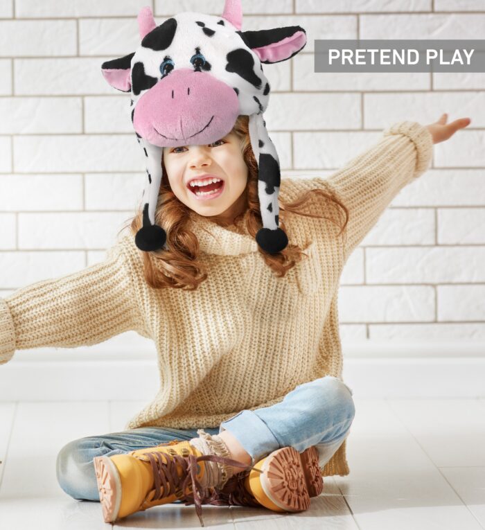 Cow - Super Soft Plush Hat - Image 7