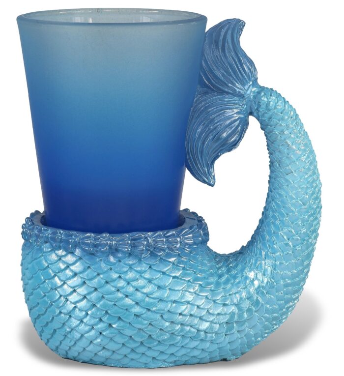 Blue Mermaid Tail - Cool Shot Glass