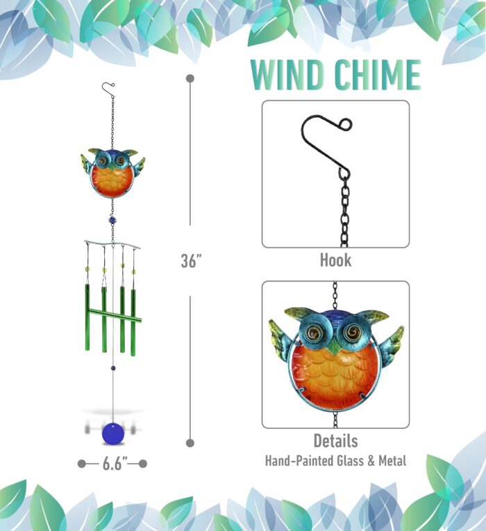 Owl - Wind Chime - Image 2