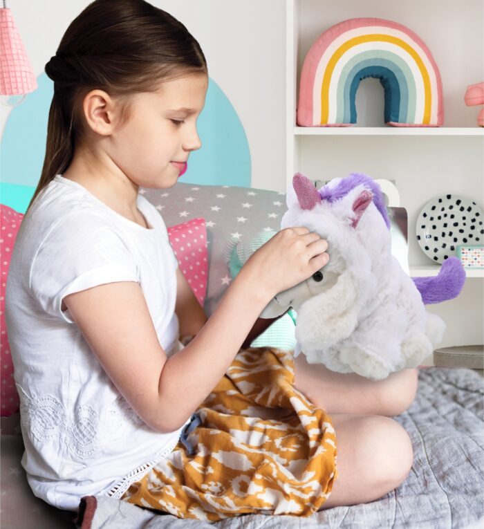 White Poodle Dog - Unicorn Super Soft Plush - Image 6