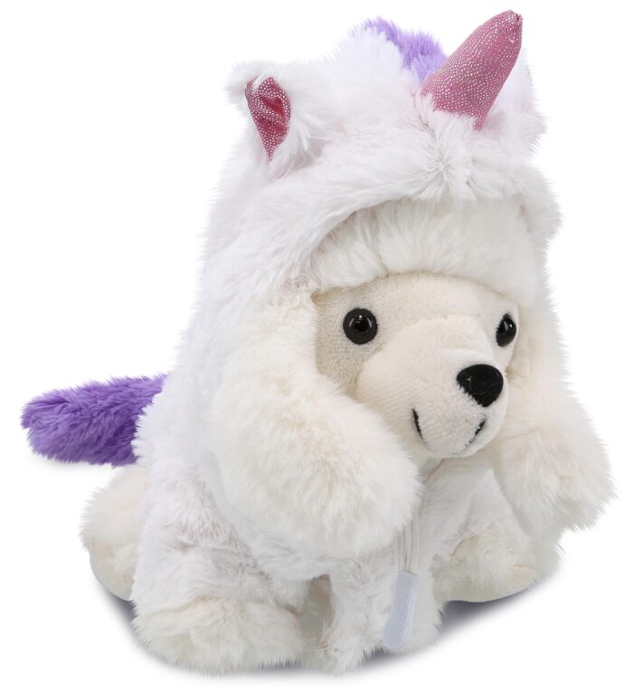 White Poodle Dog - Unicorn Super Soft Plush