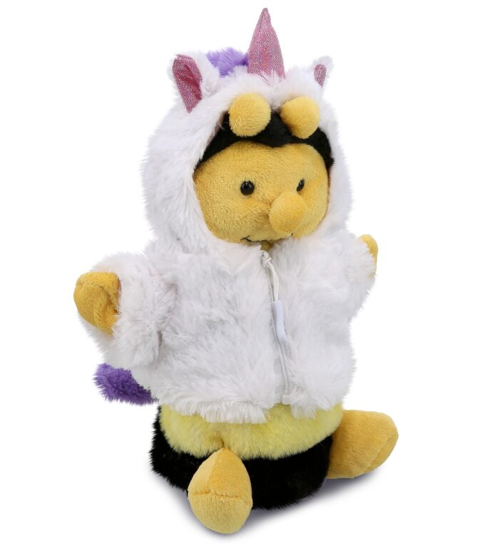 Honeybee - Unicorn Super Soft Plush Hand Puppet