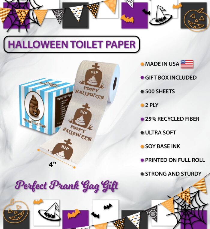 Halloween - Rip Poop - Printed Tp - Image 3