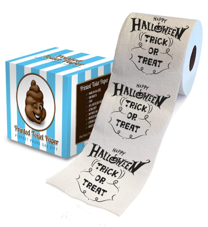 Halloween - Happy Halloween Trick Or Treat - Printed Tp