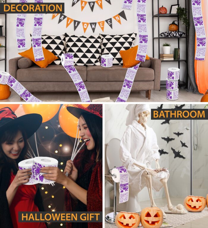 Halloween - Beware Of Witch Poop - Printed Tp - Image 5