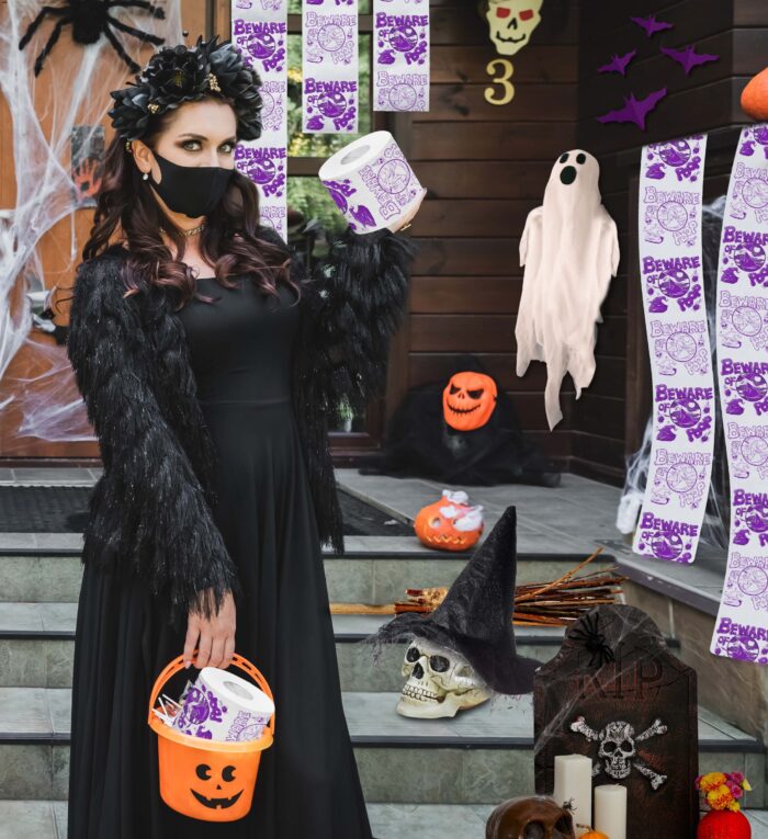 Halloween - Beware Of Witch Poop - Printed Tp - Image 6
