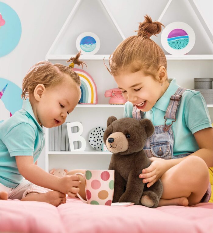 Floppy Grizzly Bear 9" - Super-Soft Plush - Image 5