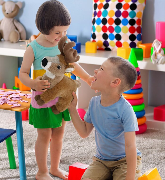 Standing Deer 9" - Super-Soft Plush - Image 6