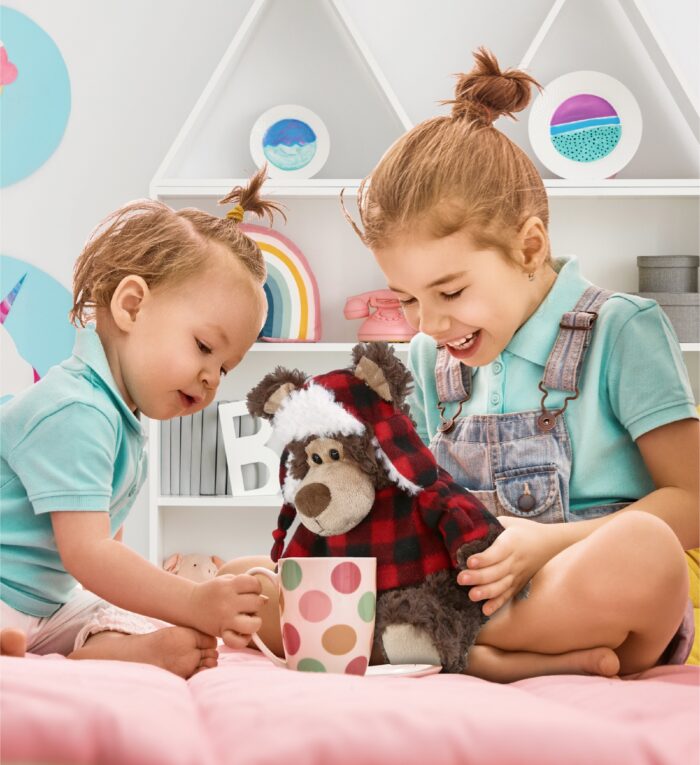Red Plaid Outfit - Grizzly Bear - Super Soft Plush - Image 5