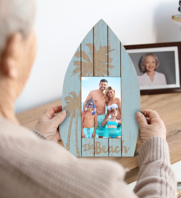 Aqua Palm Boat Photo Frame 4X6 - Nautical - Image 4