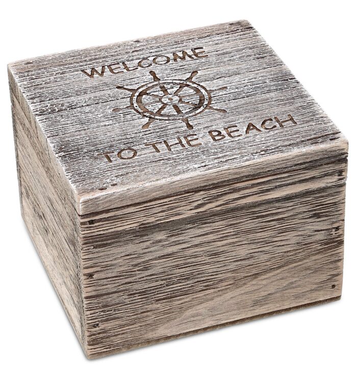 Driftwood Jewelry Box Medium - Nautical