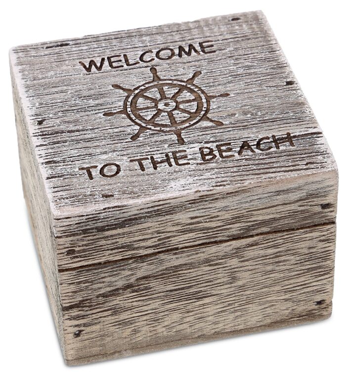 Driftwood Jewelry Box Small - Nautical