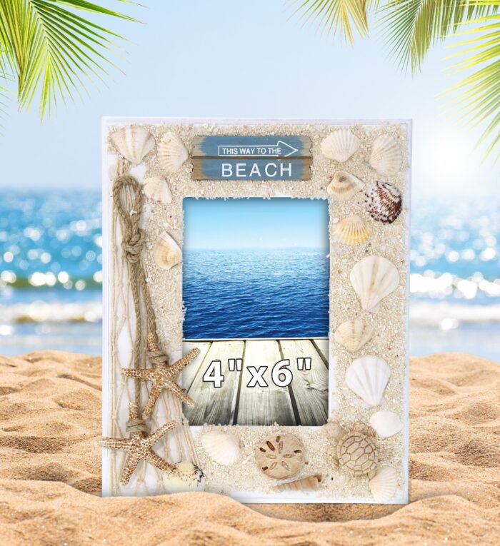 Oceanic Sea Turtle Photo Frame 4X6 - Nautical - Image 5