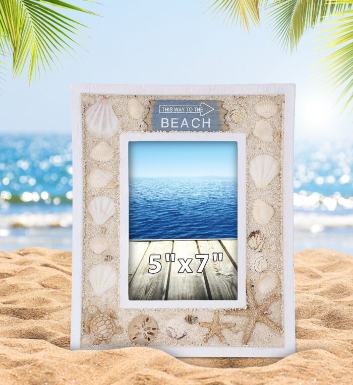 Oceanic Sea Turtle Photo Box Frame 5X7 - Nautical - Image 5