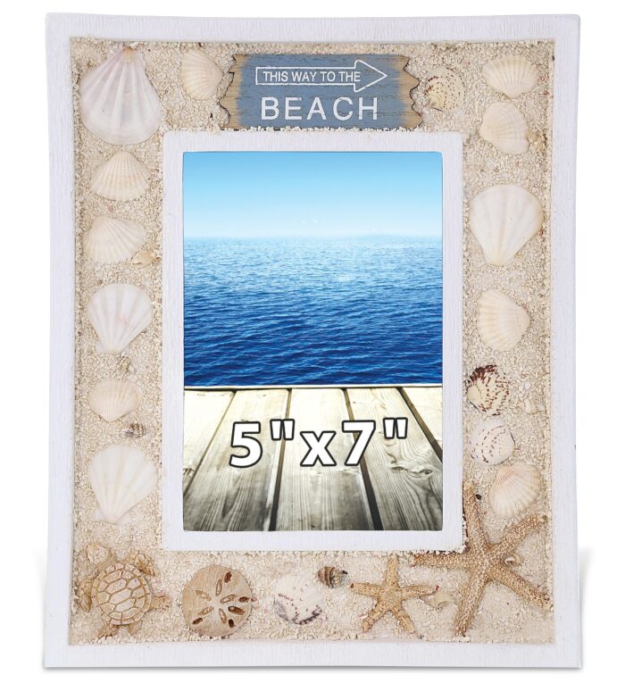 Oceanic Sea Turtle Photo Box Frame 5X7 - Nautical