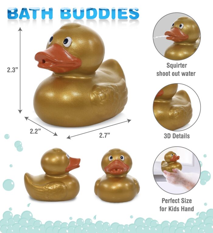 Metallic Gold Duck - Squirter - Image 2