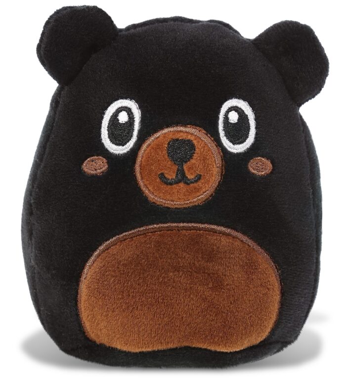 Black Bear 4" - Snug-Mooshies Plush