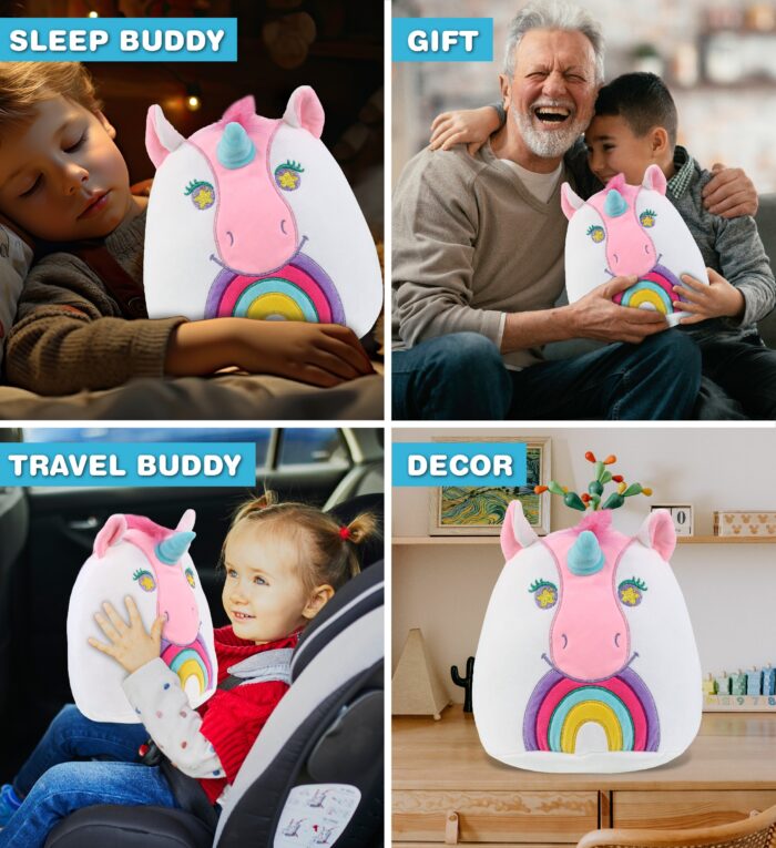Unicorn 10" - Snug-Mooshies Plush - Image 4