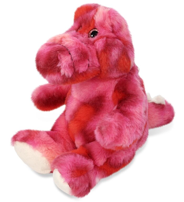 Pink Tie-Dye Sitting Alligator 8" - Super-Soft Plush