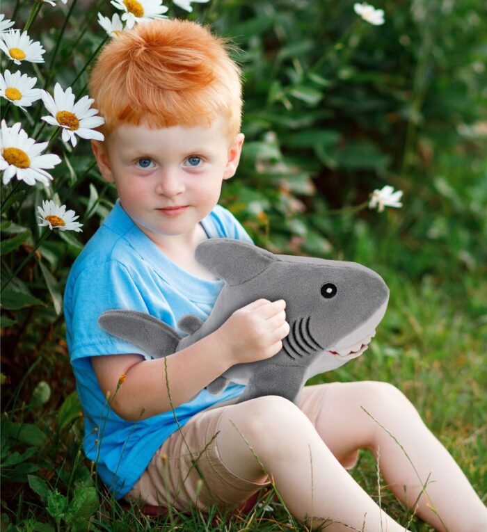 Shark 12" - Eco Friendly Super-Soft Plush - Image 7