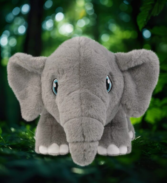 Elephant 14" - Eco Friendly Super-Soft Plush - Image 2