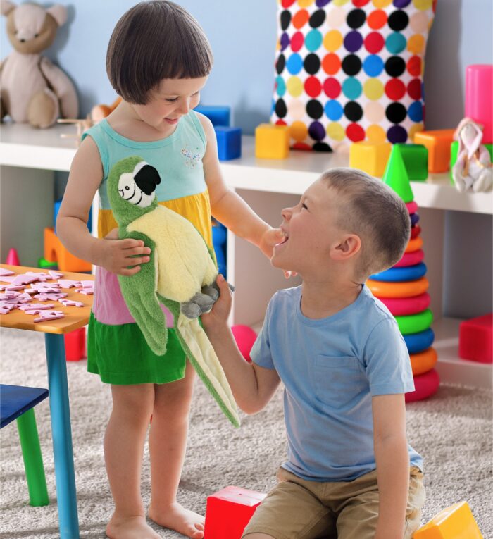 Green Parrot 9" - Super-Soft Plush - Image 6