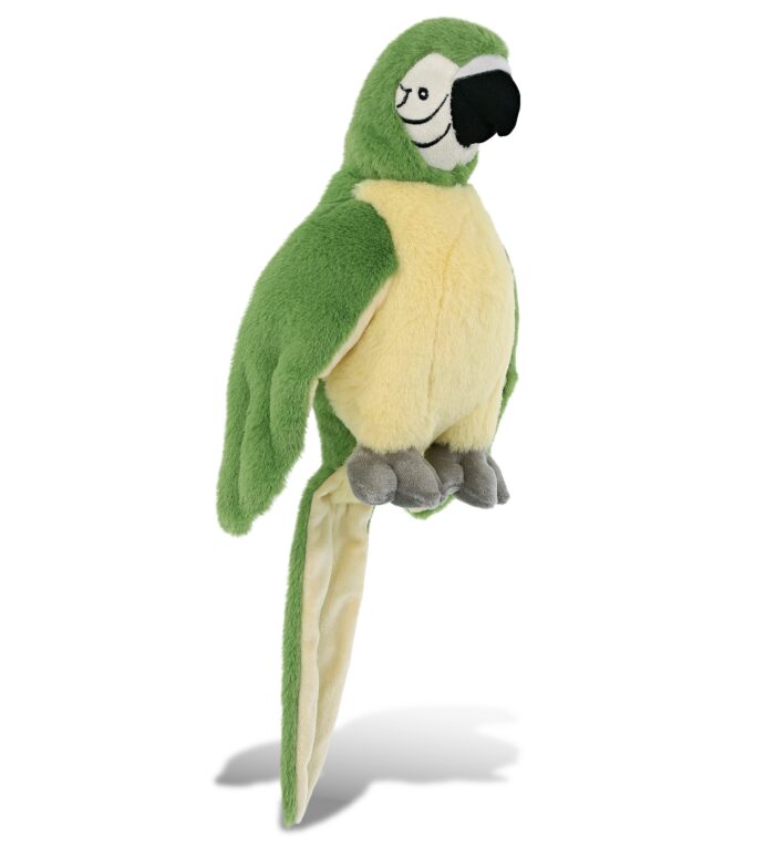 Green Parrot 9" - Super-Soft Plush