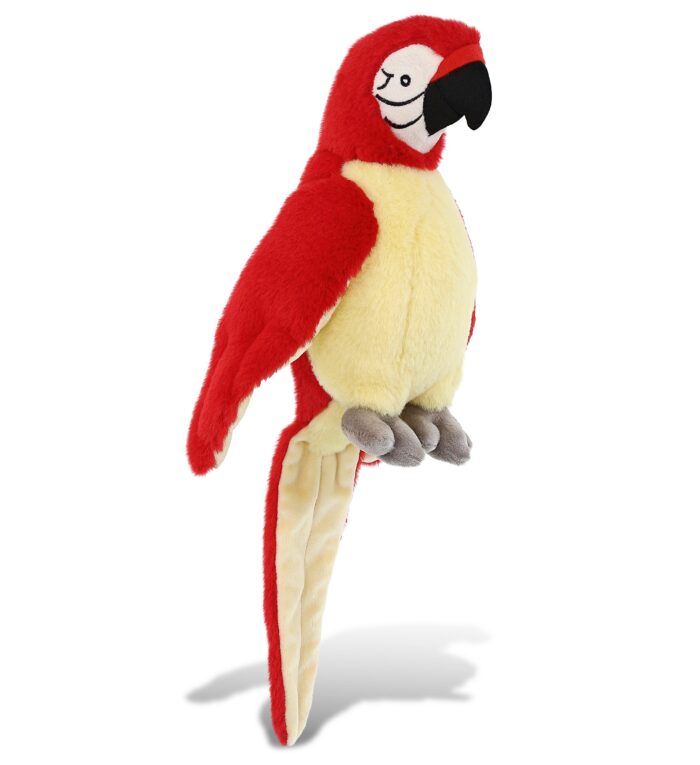 Red Parrot 9" - Super-Soft Plush