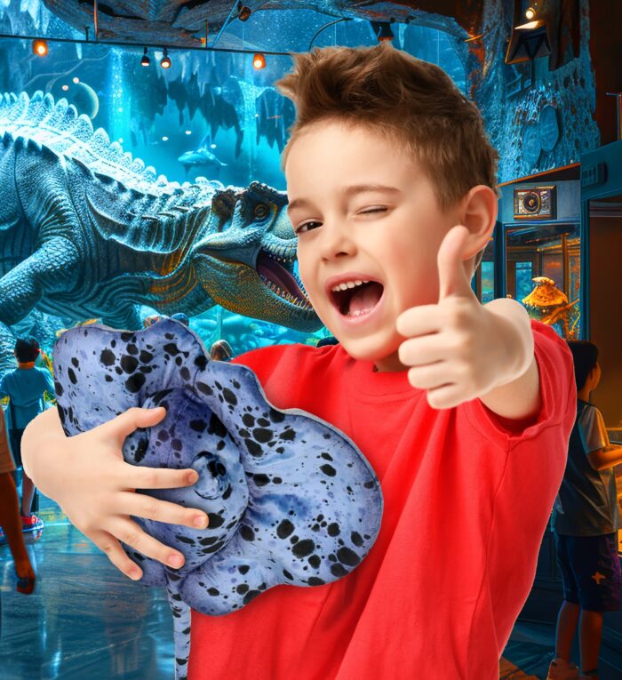 Blue Ray 20" - Wild Collection Plush - Image 2