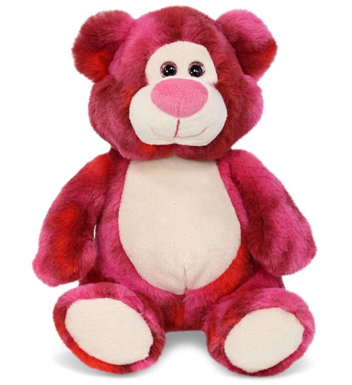Pink Tie-Dye Bear 9" - Super-Soft Plush