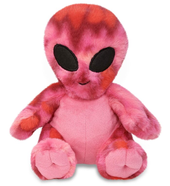 Pink Tie-Dye Alien 11" - Super-Soft Plush