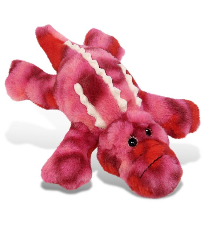 Pink Tie-Dye Alligator 12" - Super-Soft Plush
