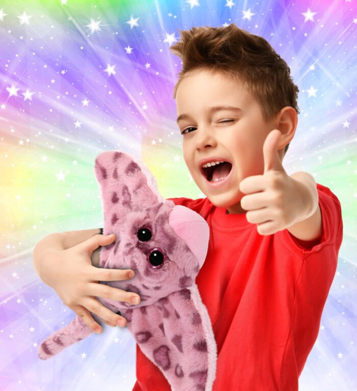 Pink Rose Stingray - Super-Soft Plush - Image 2