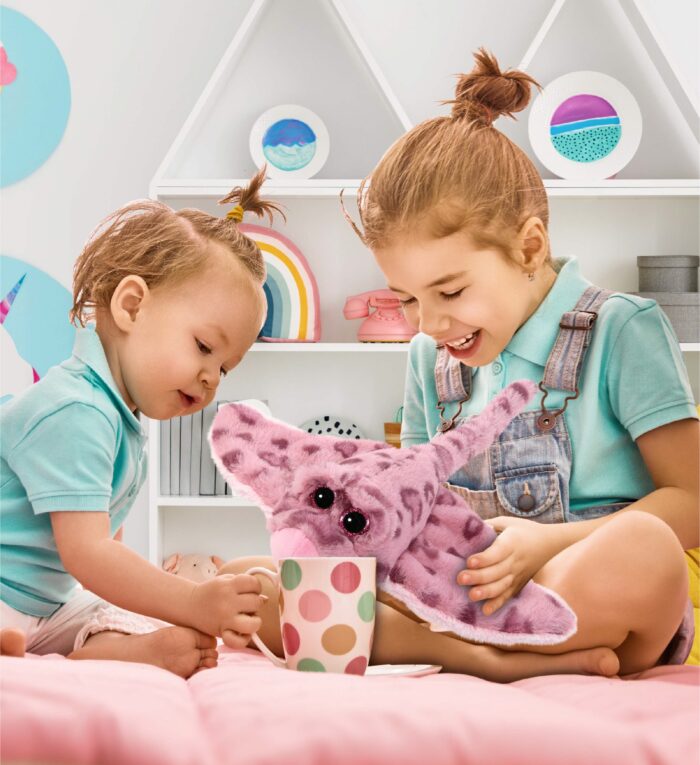 Pink Rose Stingray - Super-Soft Plush - Image 5