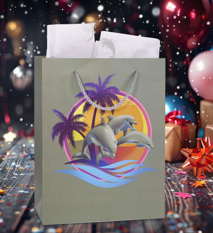 Dolphin - Gift Bag & Tissue Paper - Image 5